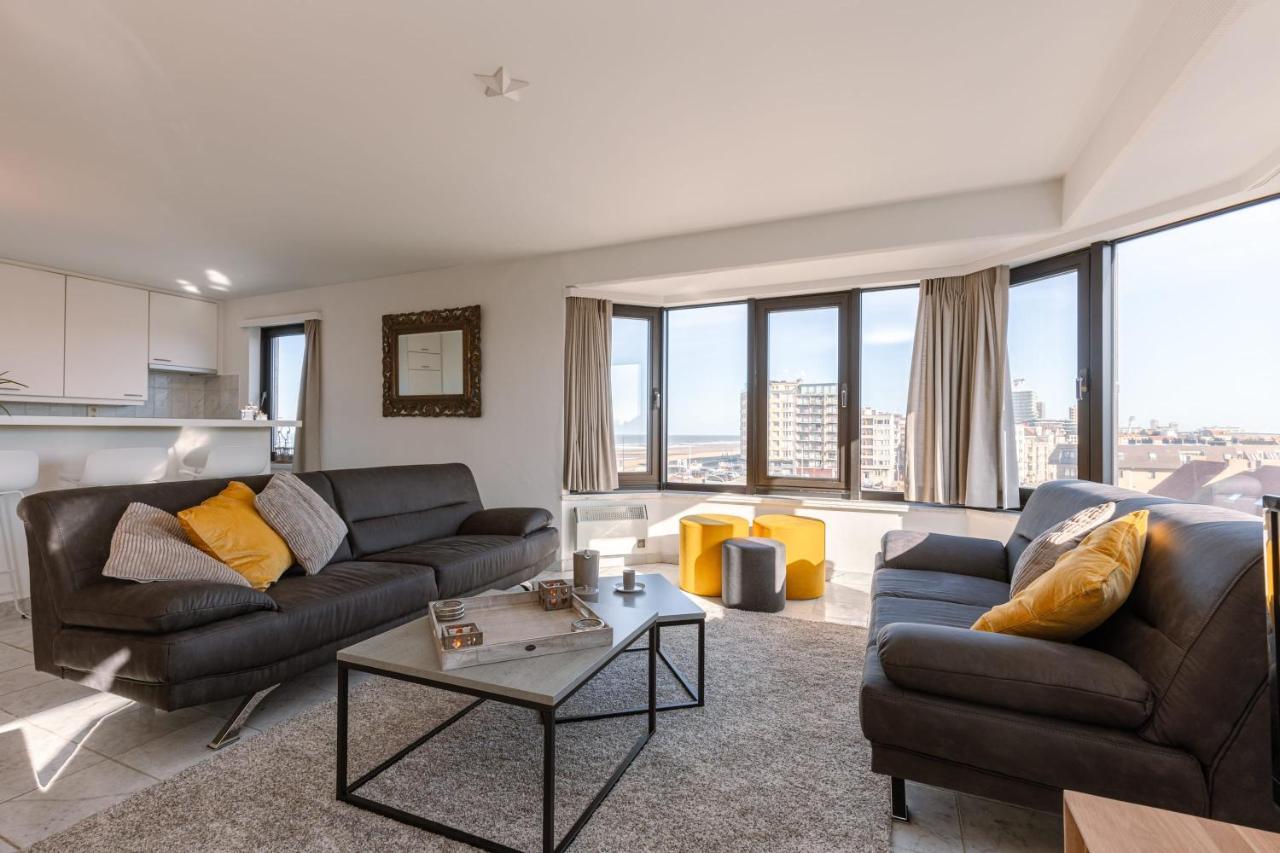Huswell - Spacious & Modern Sea View Apartment With Garage Oostende Buitenkant foto