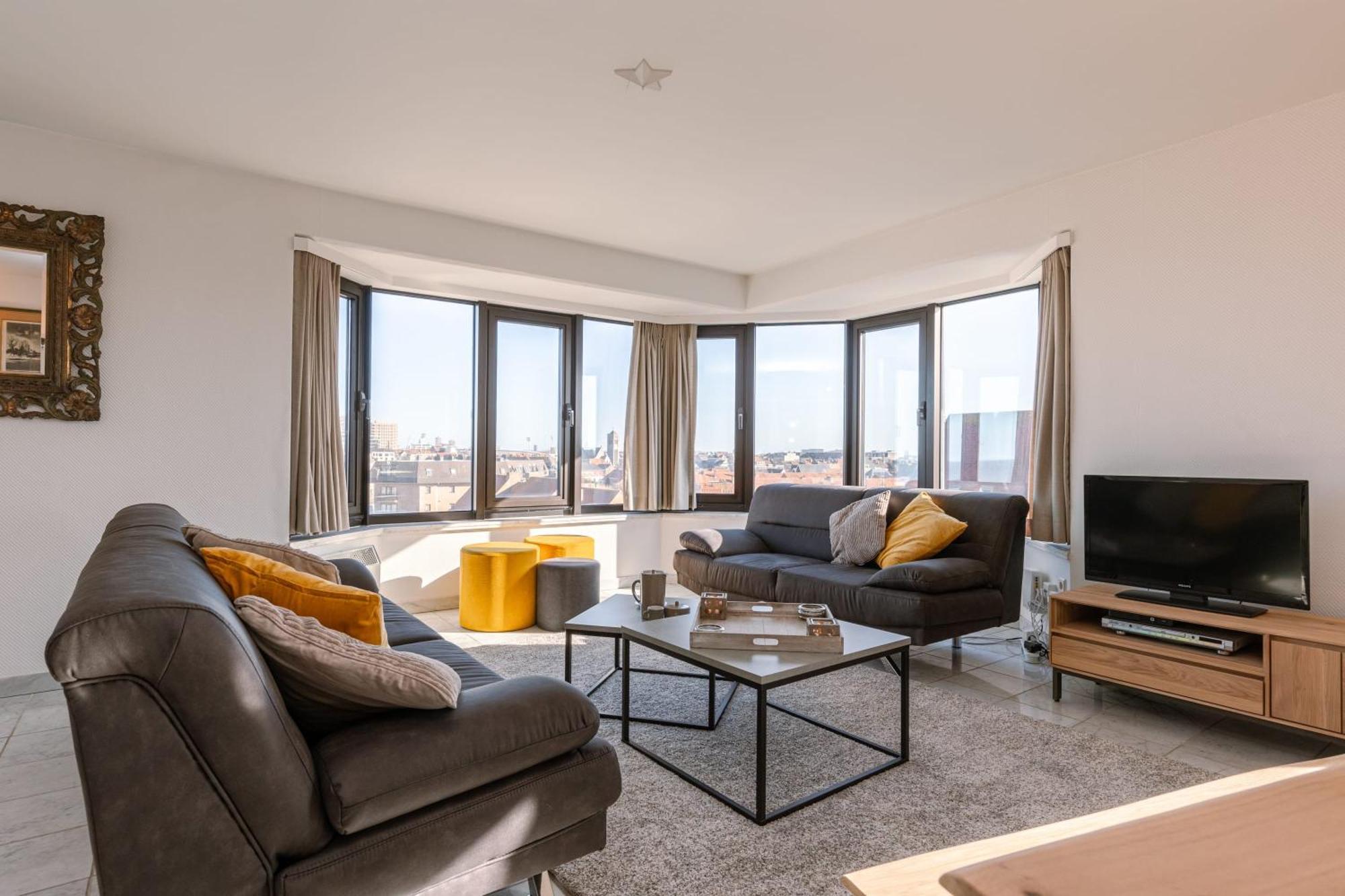 Huswell - Spacious & Modern Sea View Apartment With Garage Oostende Buitenkant foto